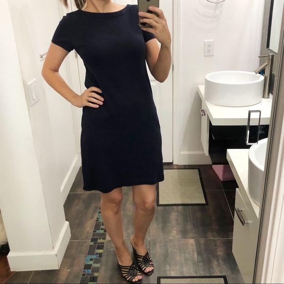 Talbots Dresses & Skirts - Talbots navy soft and stretchy dress size Small